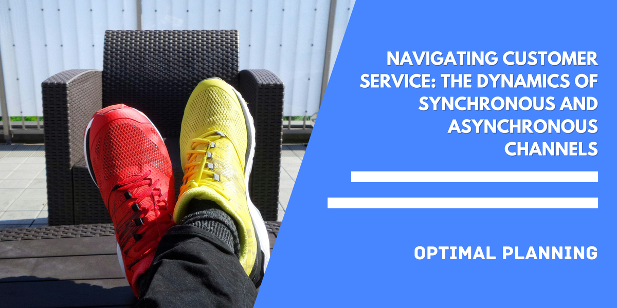 Navigating Customer Service: The Dynamics of Synchronous and Asynchronous Channels